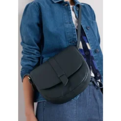 Seasalt Cornwall Bellevalia Leather Cross Body Bag-Women Bags