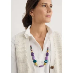 Seasalt Cornwall Bodinnar Beaded Necklace-Women Jewellery