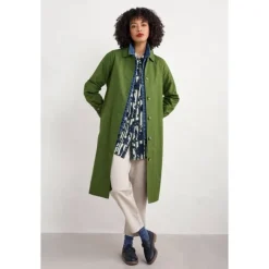 Seasalt Cornwall Boscastle Organic Cotton Mac-Women Coats & Jackets