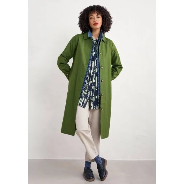 Seasalt Cornwall Boscastle Organic Cotton Mac-Women Coats & Jackets