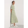 Seasalt Cornwall Chateaux Half Sleeve Maxi Dress-Women Dresses