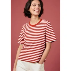 Seasalt Cornwall Copseland T-Shirt in GOTS-Certified Organic Cotton Jersey-Women T-shirts