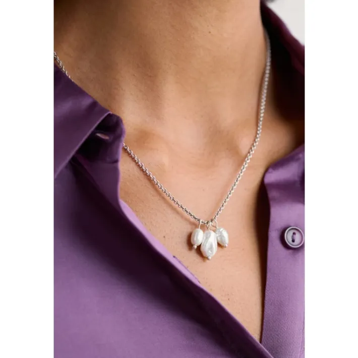 Seasalt Cornwall Corsage Pearl Pendant-Women Jewellery
