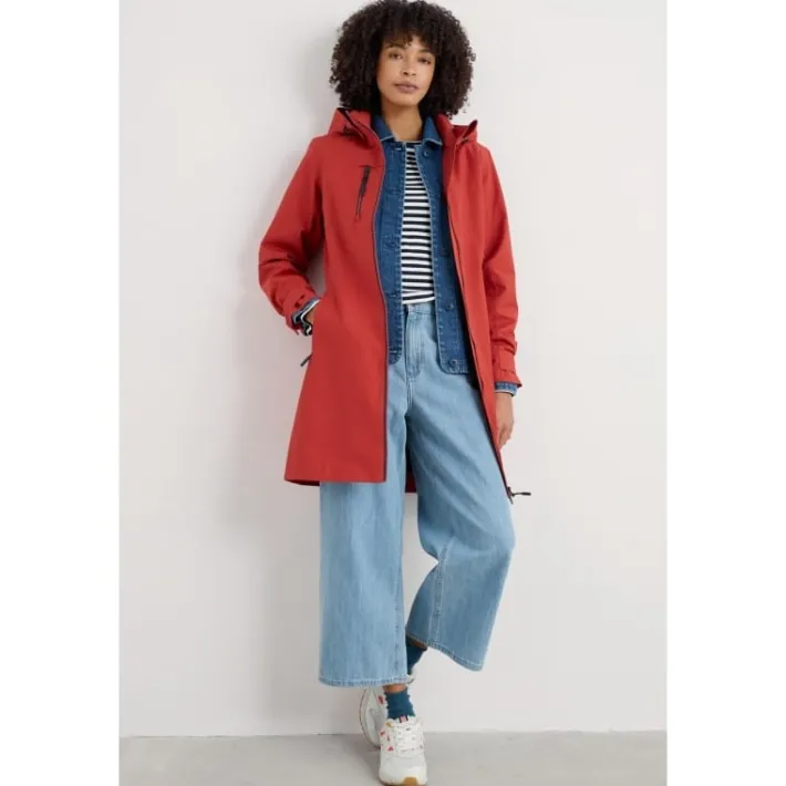 Seasalt Cornwall Coverack Waterproof Coat-Women Coats & Jackets | Lightweight Raincoats