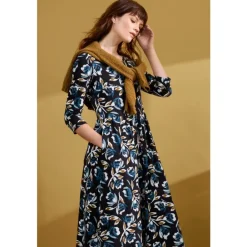 Seasalt Cornwall Emily Waisted Dress-Women Dresses