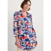 Seasalt Cornwall Fal Water Printed Tunic-Women Tunics | Tops