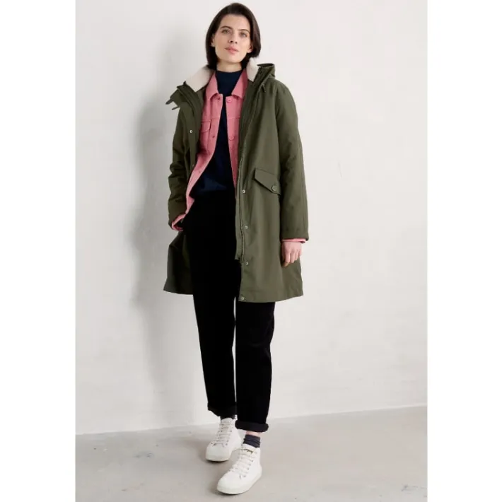 Seasalt Cornwall Holdfast Waterproof 3 in 1 Parka-Women Coats & Jackets | Winter Raincoats