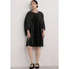 Seasalt Cornwall Mahonia Velvet Shift Dress-Women Dresses