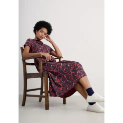 Seasalt Cornwall Mainland Jersey Midi Dress-Women Dresses