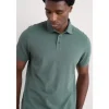 Seasalt Cornwall Men's Balefire Polo in GOTS-Certified Organic Cotton Jersey- Tops & T-shirts
