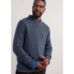 Seasalt Cornwall Men's Bizen Jumper- Knitwear