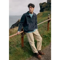 Seasalt Cornwall Men's Countryman Twill Tapered Trousers- Trousers & Shorts