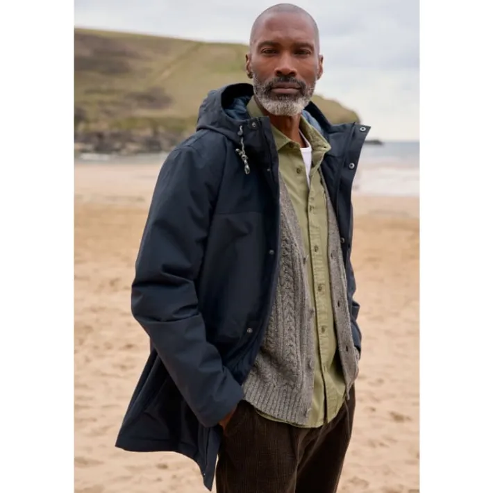 Seasalt Cornwall Men's Horizon Waterproof Coat- Coats & Jackets | Raincoats