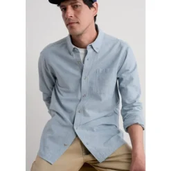 Seasalt Cornwall Men's Jenken Oxford Shirt in GOTS-Certified Organic Cotton- Tops & T-shirts | Shirts