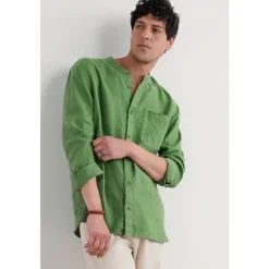 Seasalt Cornwall Men's Porlock Linen Shirt- Shirts