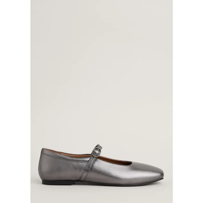 Seasalt Cornwall On The Wing Leather Ballet Shoes-Women Shoes