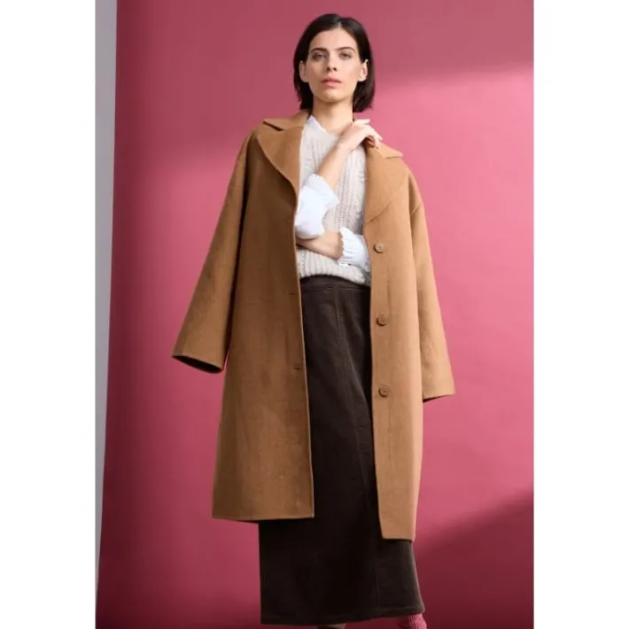 Seasalt Cornwall Pensilva Wool Blend Coat-Women Coats & Jackets