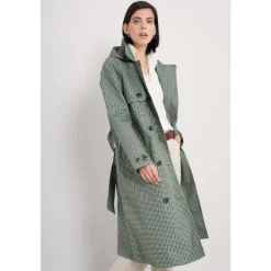 Seasalt Cornwall Penweathers Waterproof Trench Coat-Women Coats & Jackets | Lightweight Raincoats
