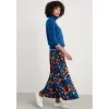 Seasalt Cornwall Rose A-Line Skirt-Women Skirts