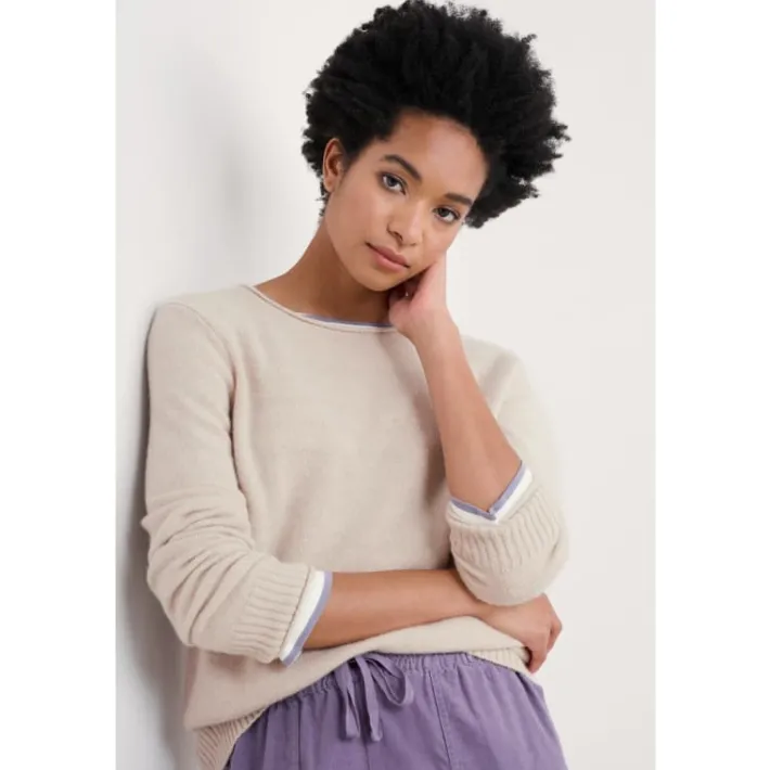 Seasalt Cornwall Rosefinch Jumper Made With Merino-Women Knitwear
