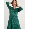 Seasalt Cornwall Rosemullion Organic Cotton Jersey Midi Dress-Women Dresses