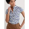 Seasalt Cornwall Rushmaker Short Sleeve Shirt-Women Tops | Shirts & Blouses