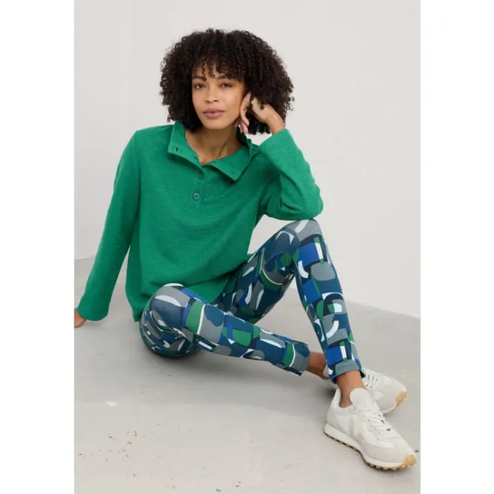 Seasalt Cornwall Sea Dance GOTS-Certified Organic Cotton Leggings-Women Trousers & Leggings