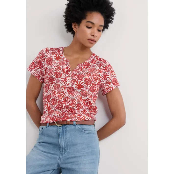 Seasalt Cornwall Short-sleeved Risso Top-Women Tops