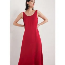 Seasalt Cornwall Starling Flight Satin Shift Dress-Women Dresses
