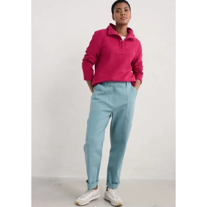 Seasalt Cornwall Tintagel Tapered Trousers-Women Trousers & Leggings