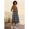 Seasalt Cornwall Tresco Abbey Yarn-dye Shirt Dress-Women Dresses