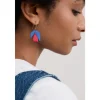 Seasalt Cornwall Yarrow Flower Drop Earrings-Women Jewellery